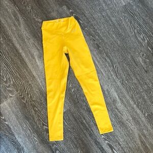 Yellow, TLF Gym Leggings, XS